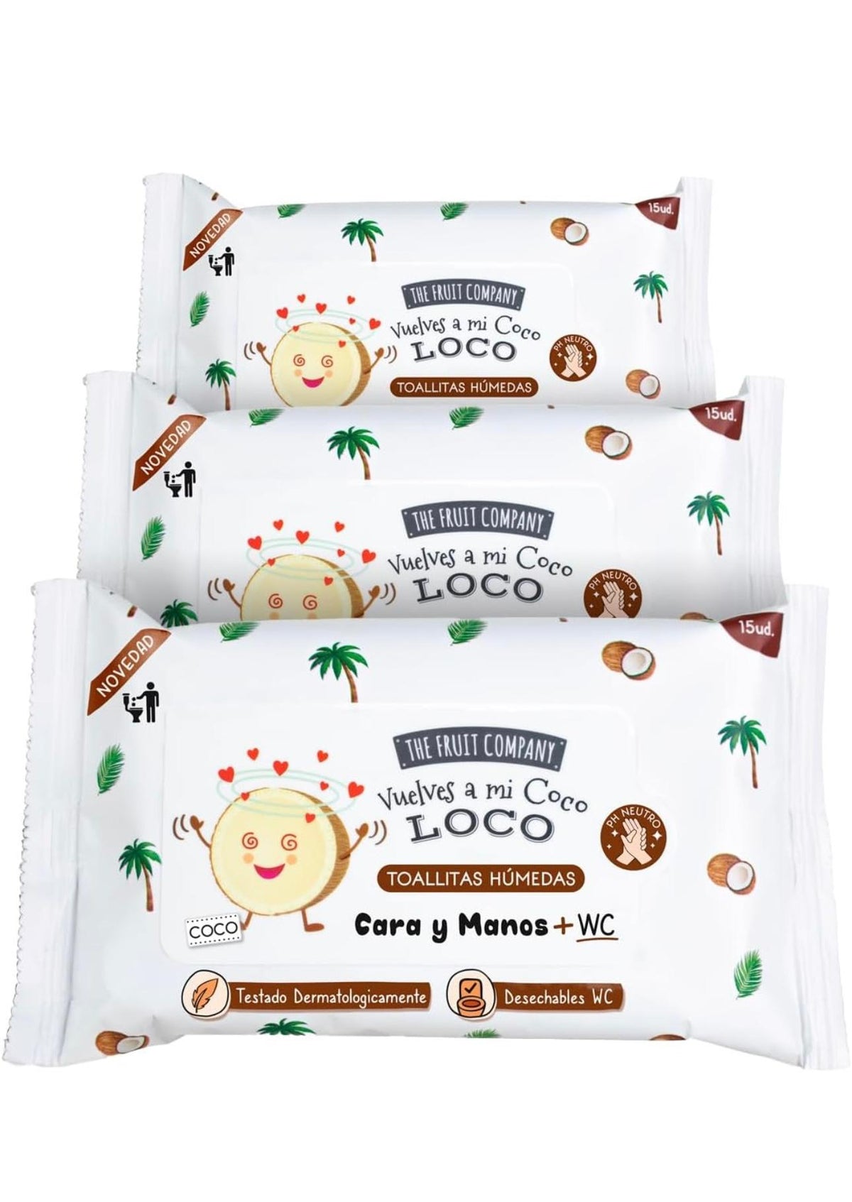 Toallitas de coco