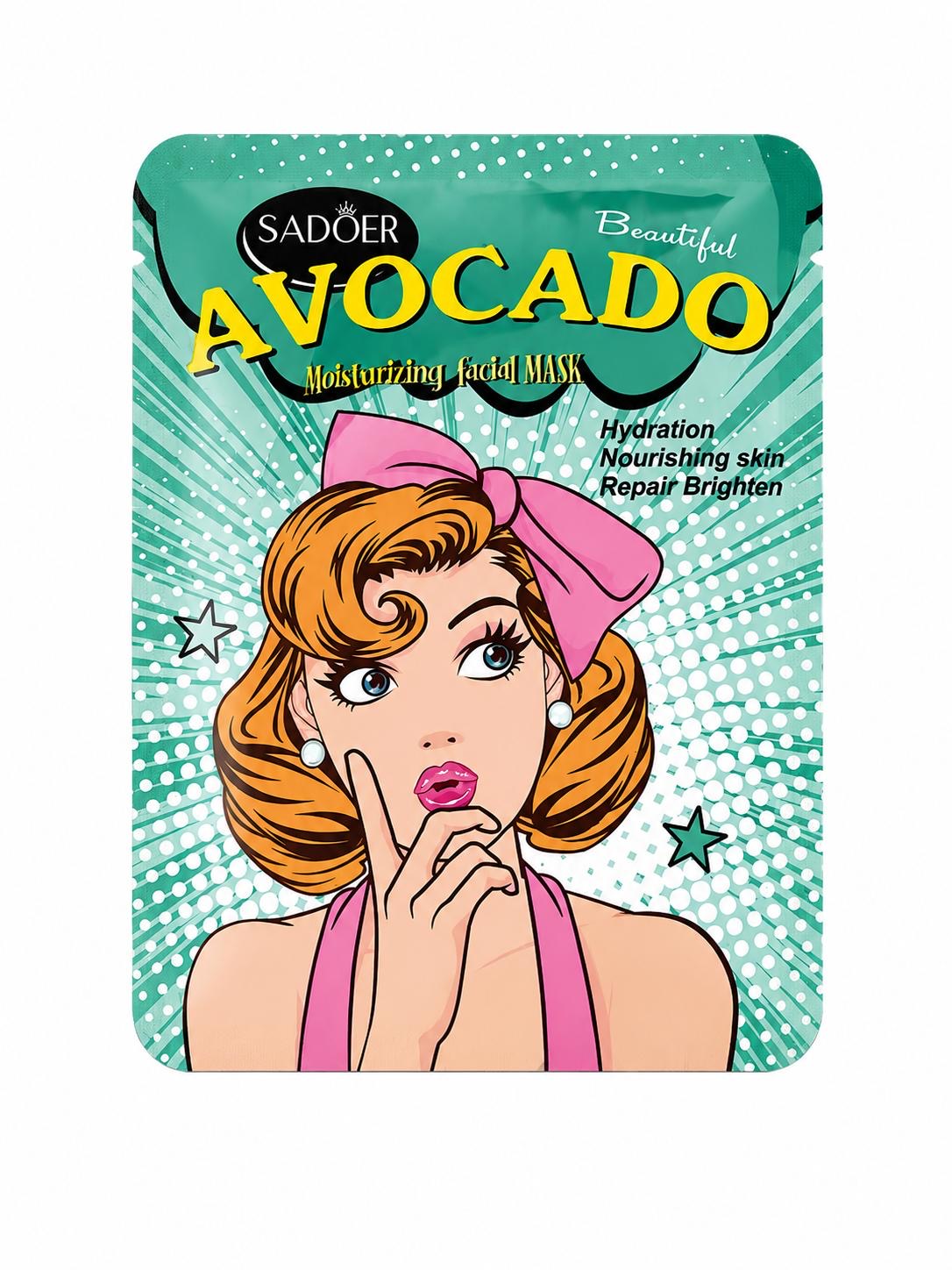 Mascarilla facial aguacate reparadora e hidratante