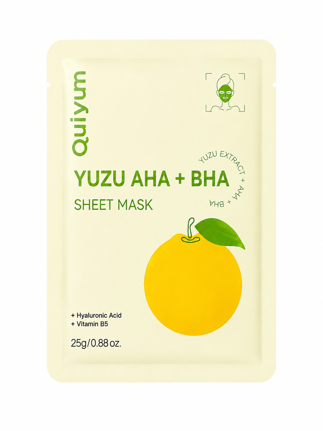 Mascarilla facial de Yuzu