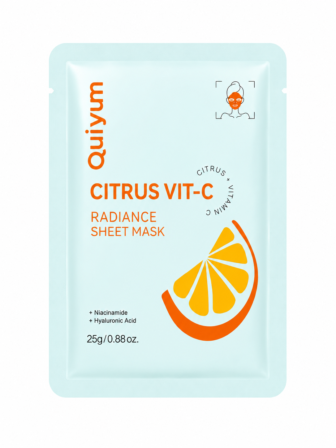 Mascarilla facial con vitamina c