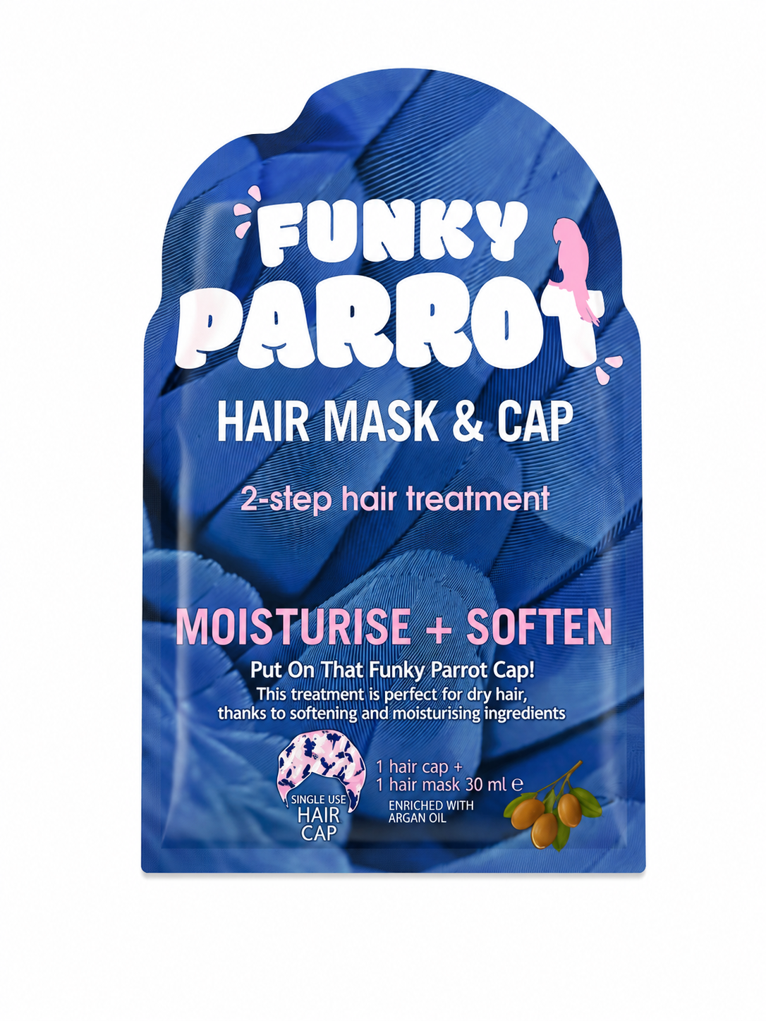 Mascarilla pelo con gorro