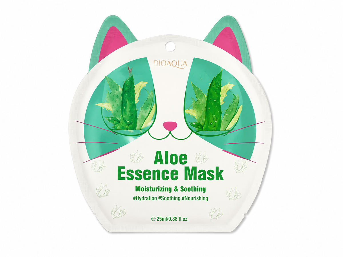 Mascarilla facial aloe vera