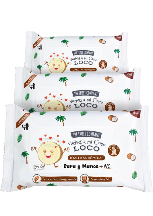 Toallitas de coco