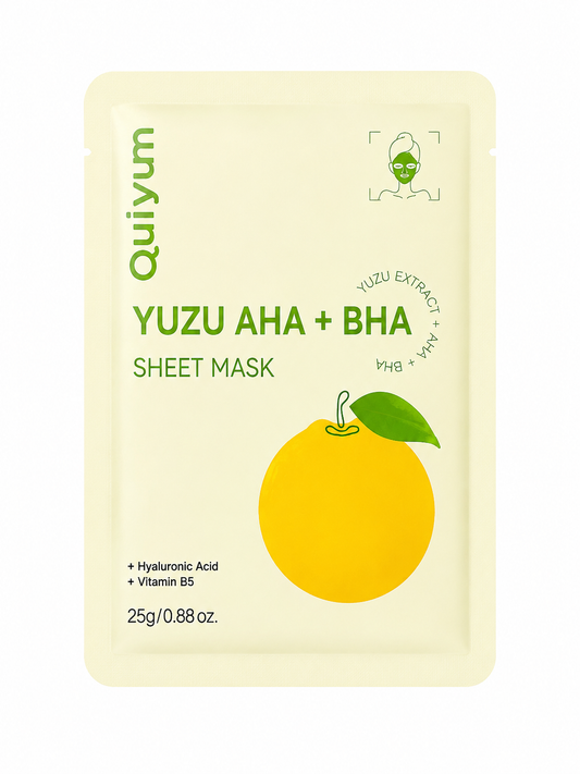 Mascarilla facial de Yuzu