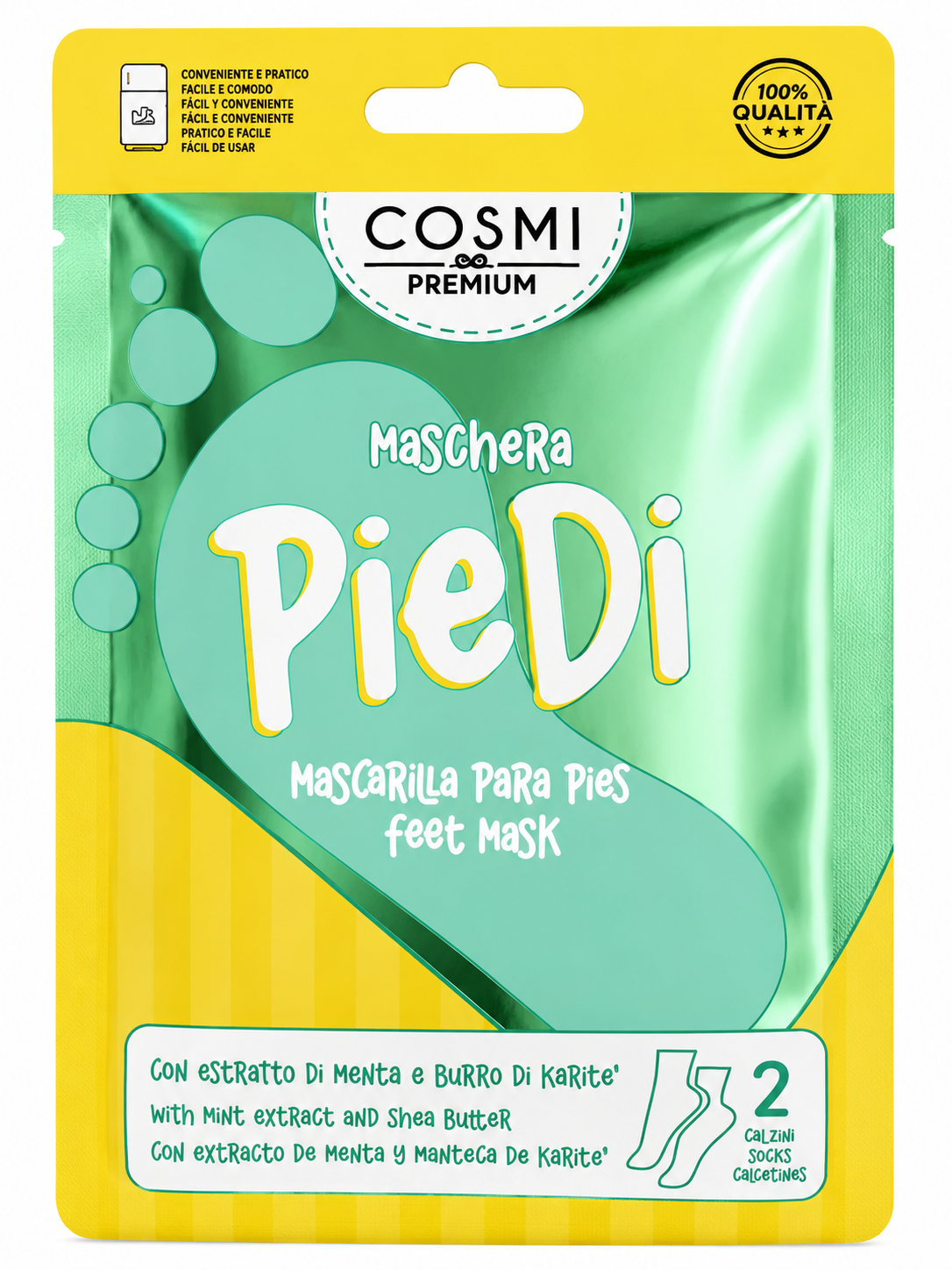 Mascarilla pies hidratante