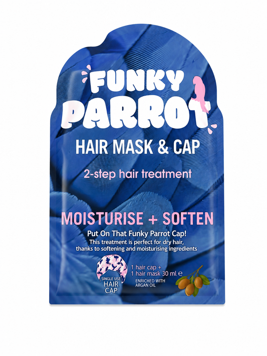 Mascarilla pelo con gorro