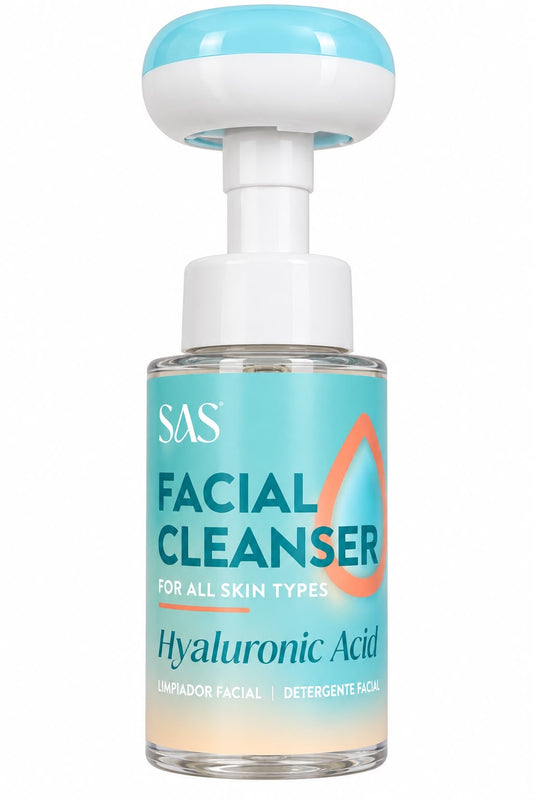 Limpiador facial espuma