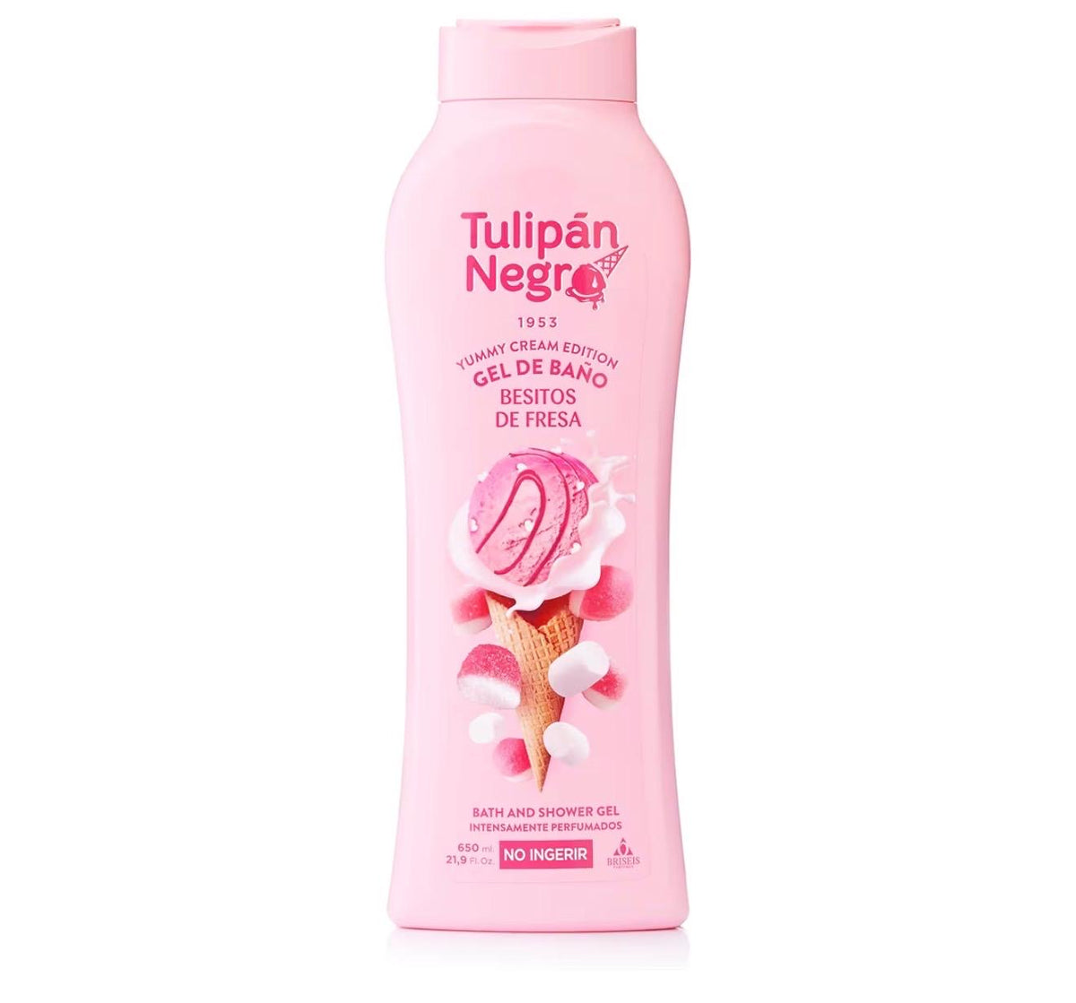 Gel de baño de besitos de fresa