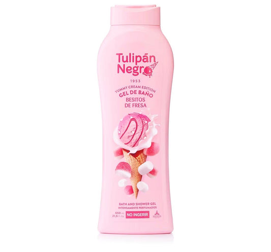 Gel de baño de besitos de fresa