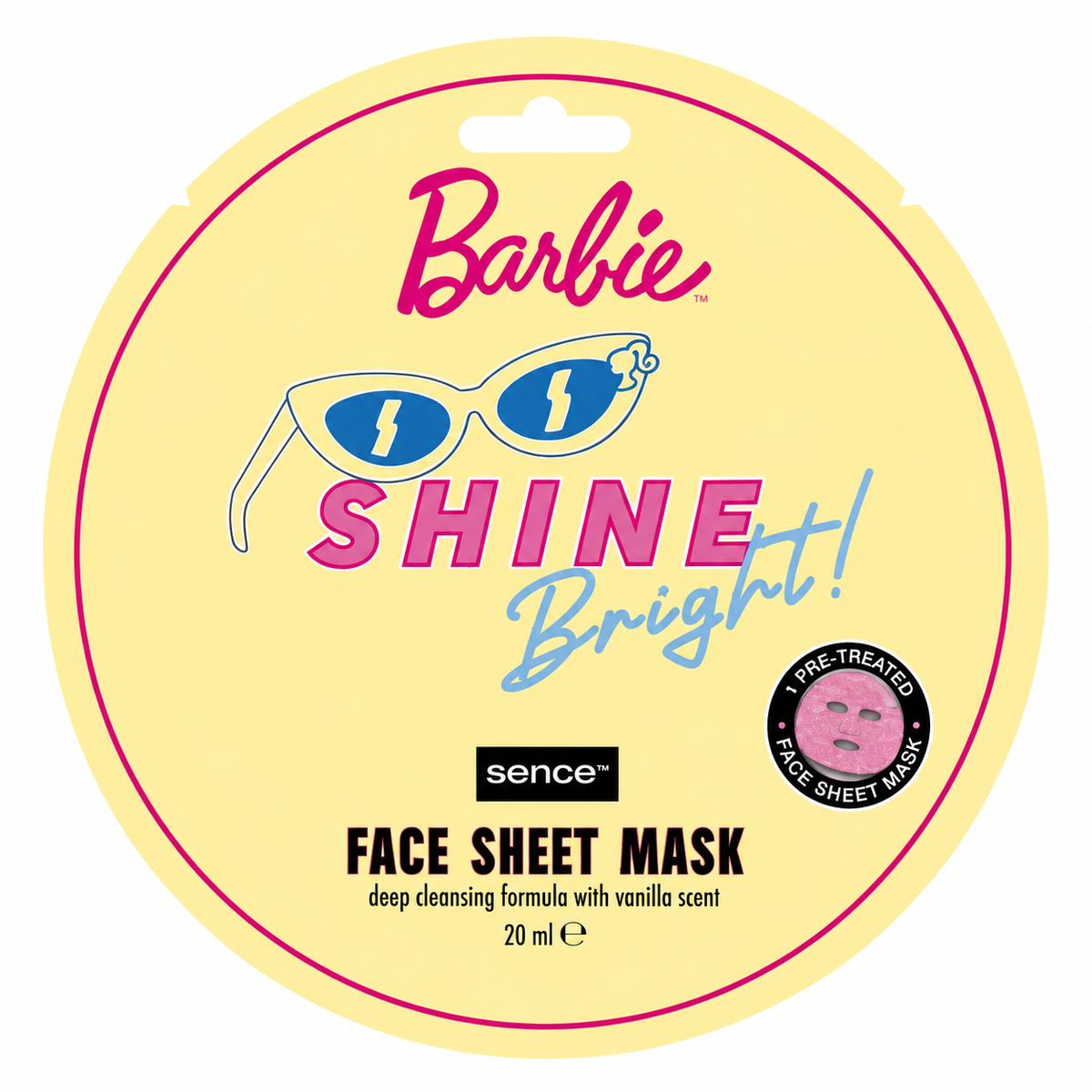 Mascarilla facial barbie