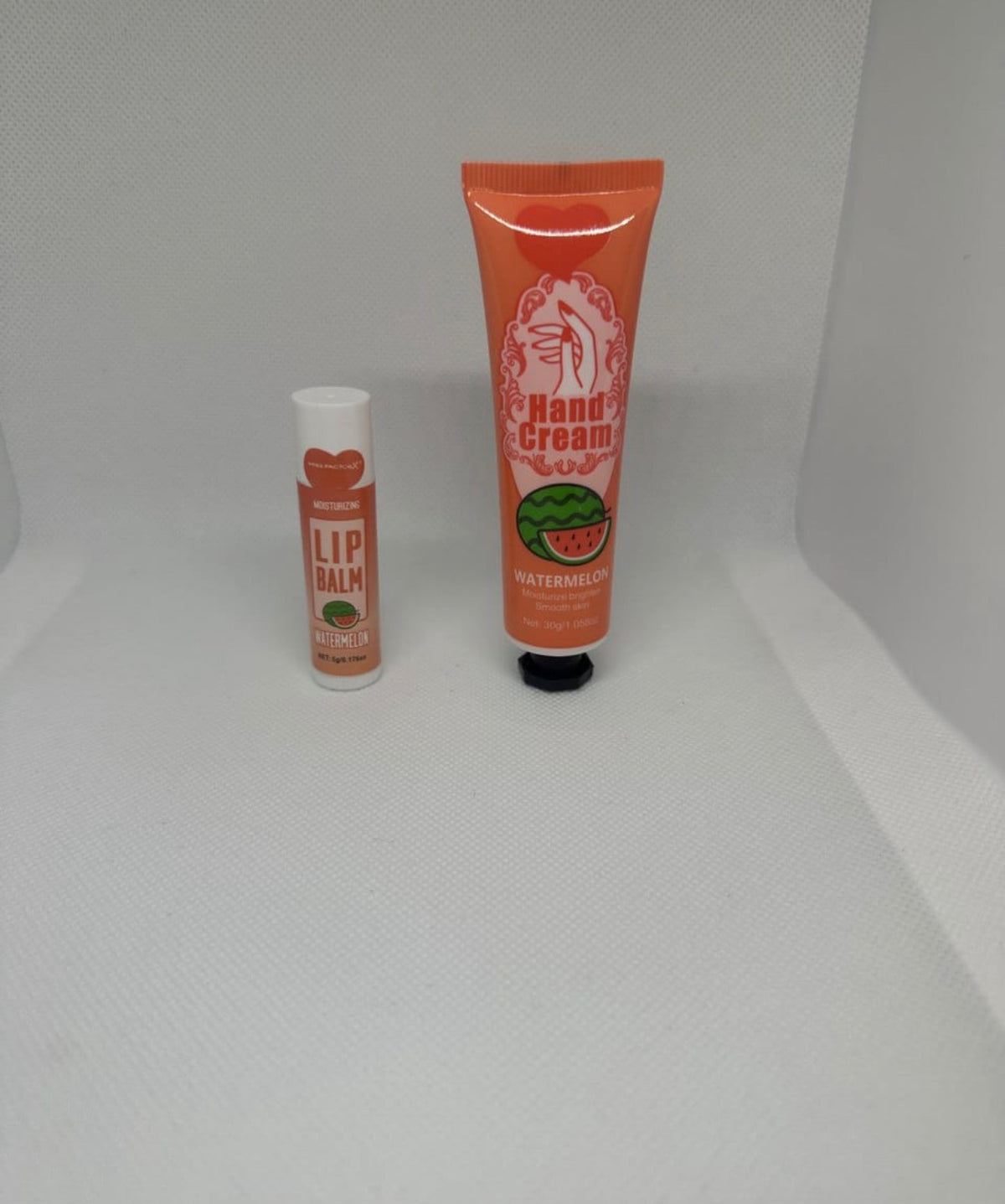 Crema de manos y gloss