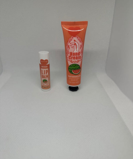Crema de manos y gloss