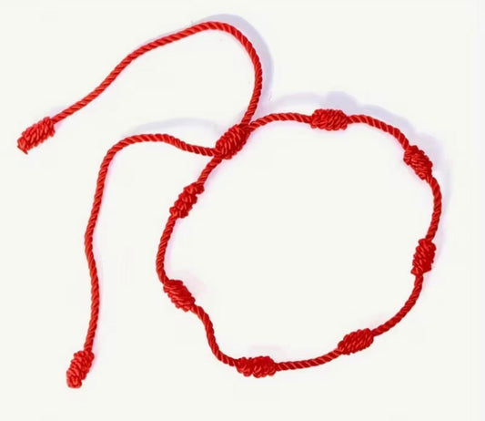 Pulsera protección 7 nudos
