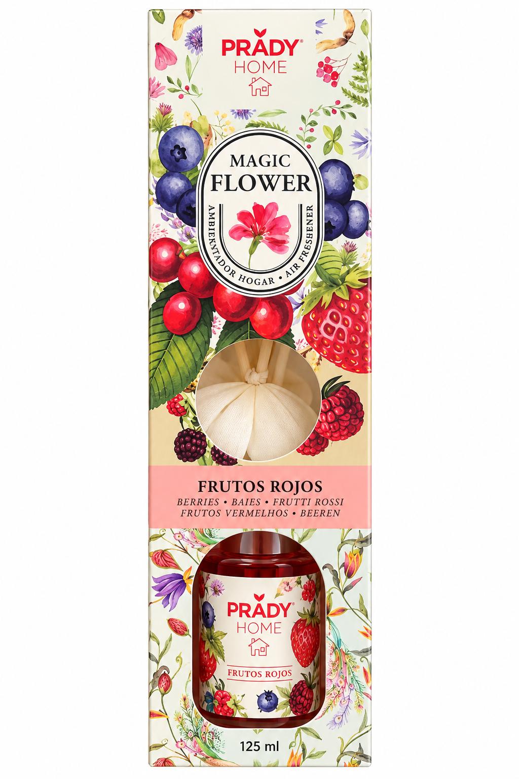 Mikado frutos rojos