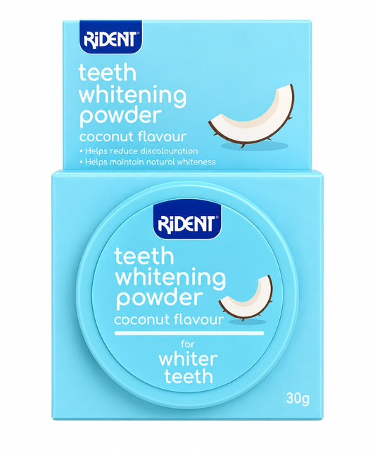 Blanqueador dental sabor coco